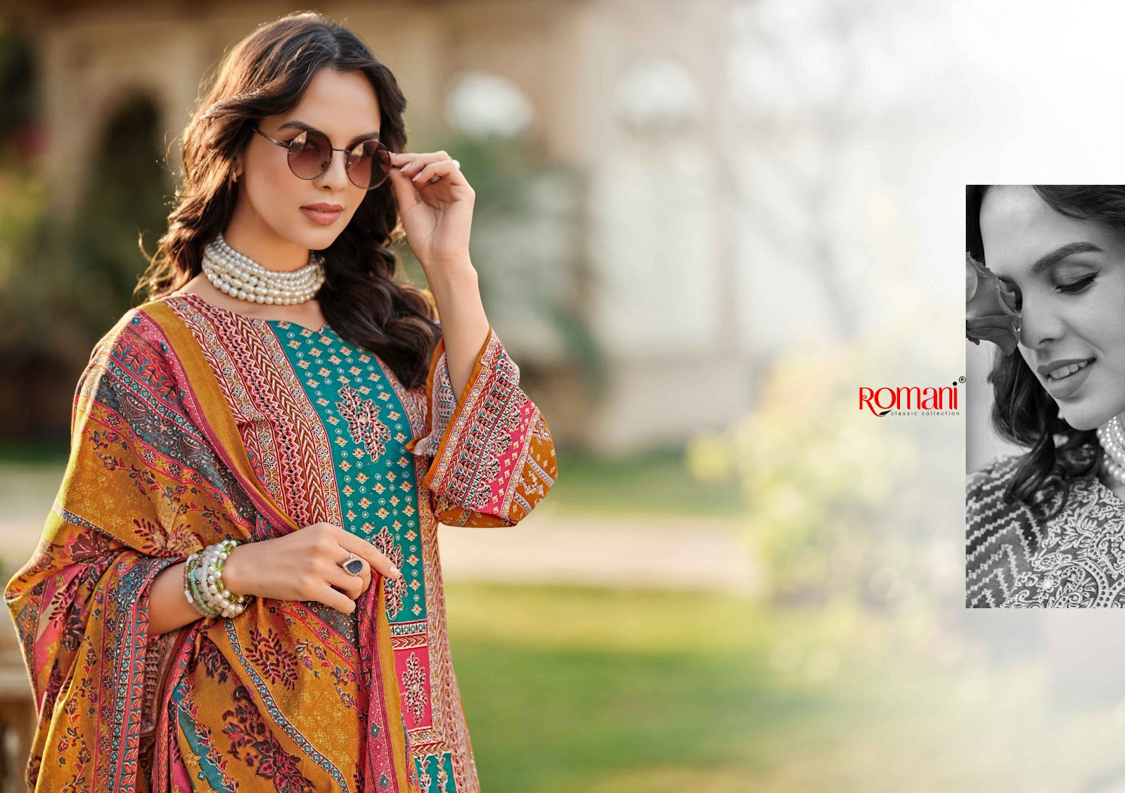 Tahira Vol 1 Romani Cotton Karachi Salwar Suits Exporter Ahmedabad