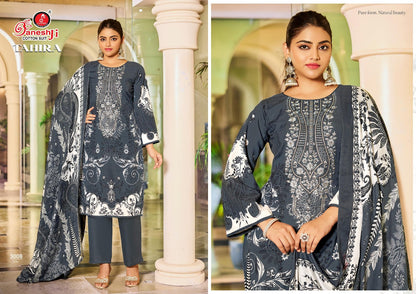 Tahira Vol 3 Ganeshji Mix Cotton Karachi Salwar Suits Wholesaler Gujarat