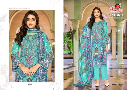 Tahira Vol 3 Ganeshji Mix Cotton Karachi Salwar Suits Wholesaler Gujarat