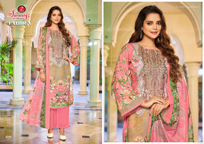 Tahira Vol 3 Ganeshji Mix Cotton Karachi Salwar Suits Wholesaler Gujarat