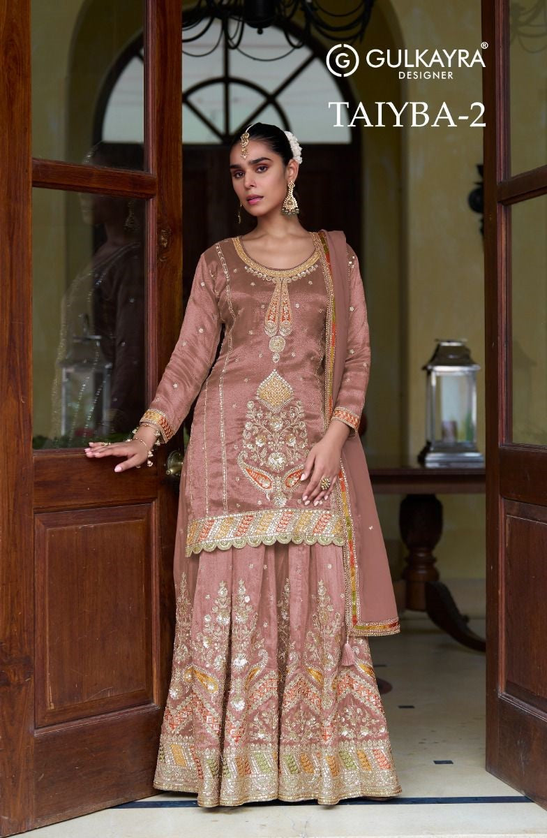 Taiyba Vol 2 Gulkayra Designer Simmer Readymade Suits Wholesaler India