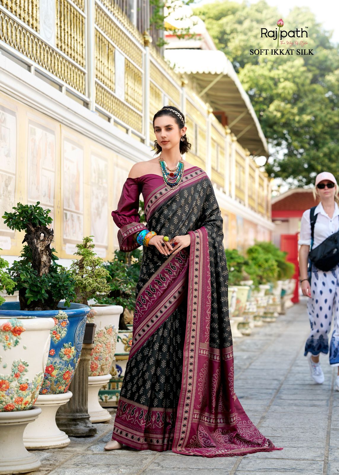 Taj Mahal Vol 2 Rajpath Soft Silk Sarees Exporter Gujarat
