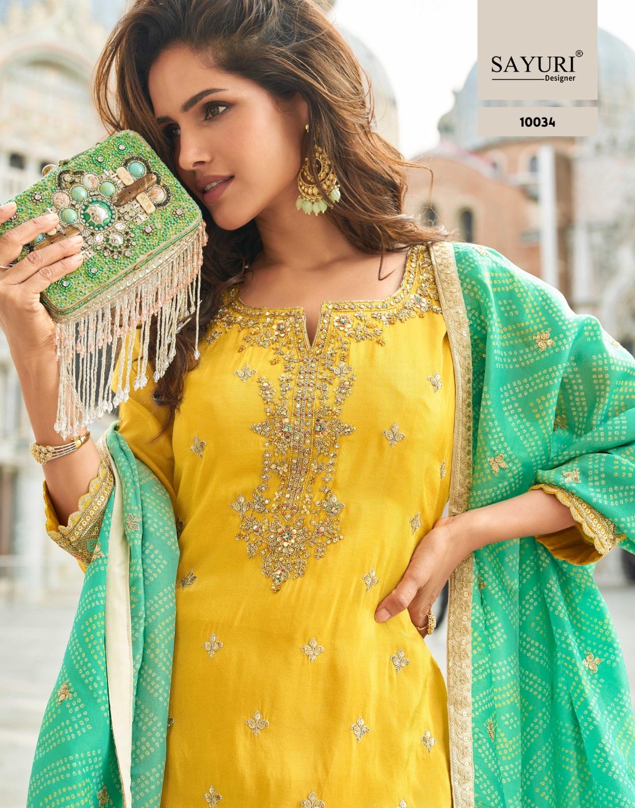 Taj Sayuri Readymade Suits Wholesaler Gujarat