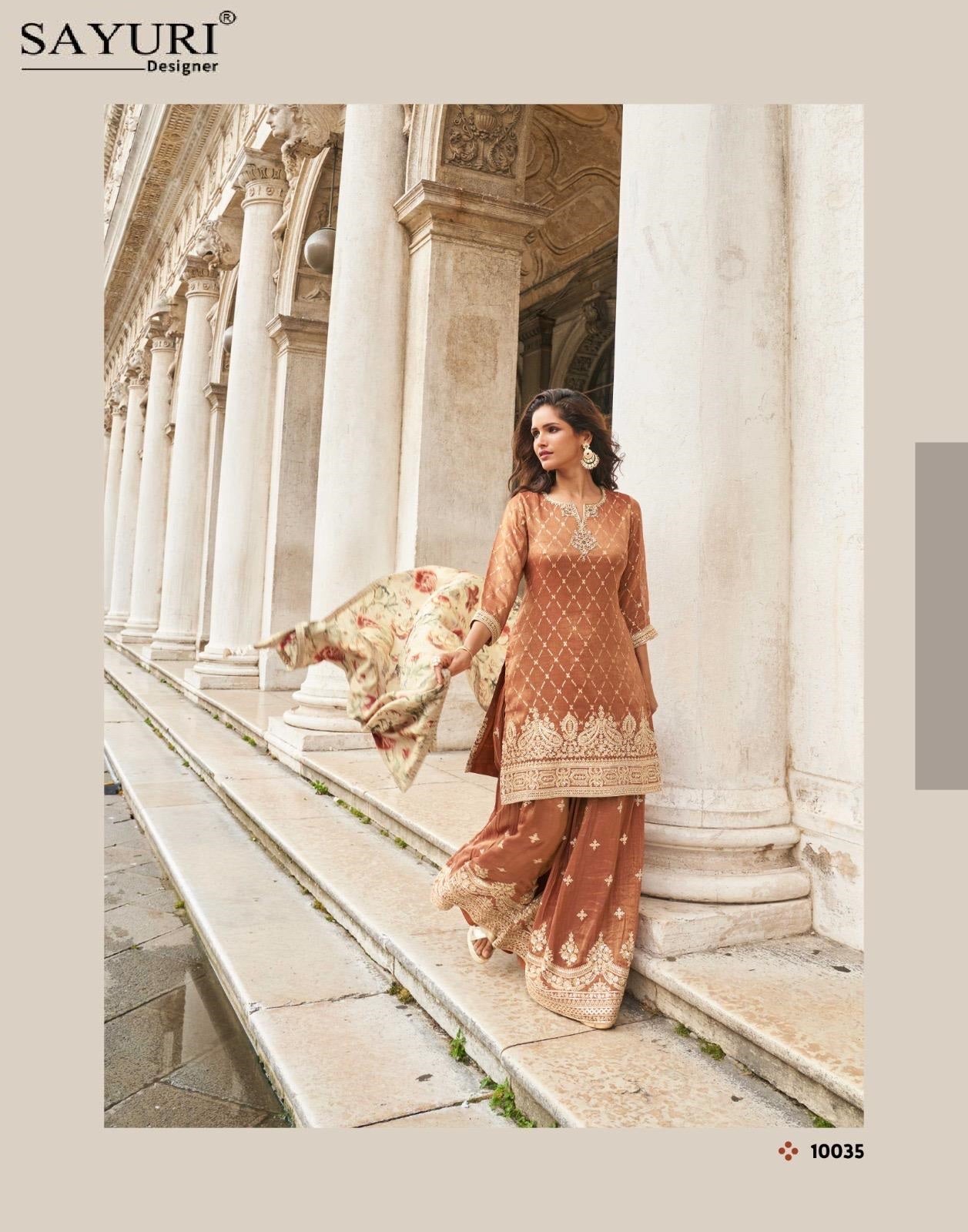 Taj Sayuri Readymade Suits Wholesaler Gujarat