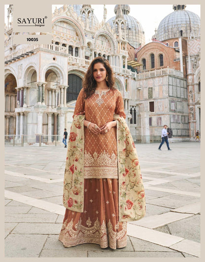Taj Sayuri Readymade Suits Wholesaler Gujarat