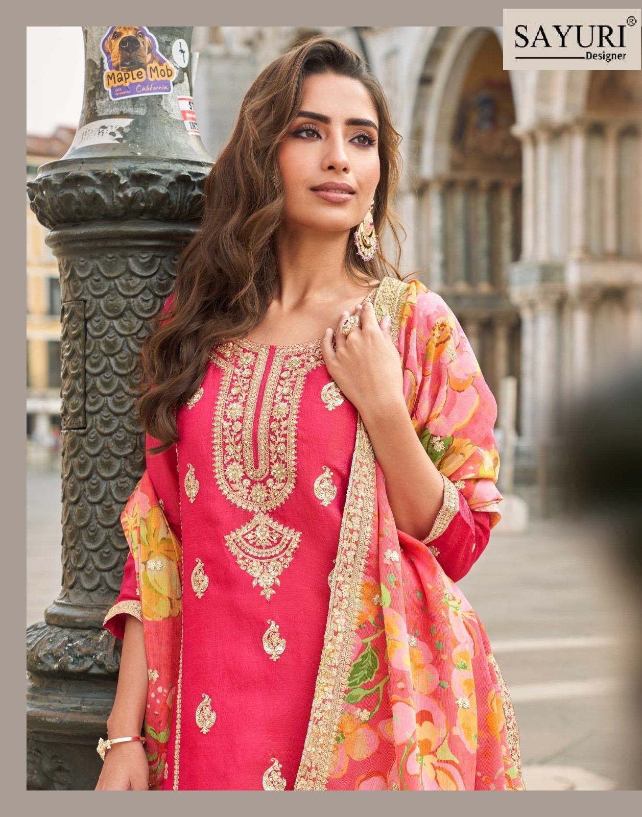 Taj Sayuri Readymade Suits Wholesaler Gujarat