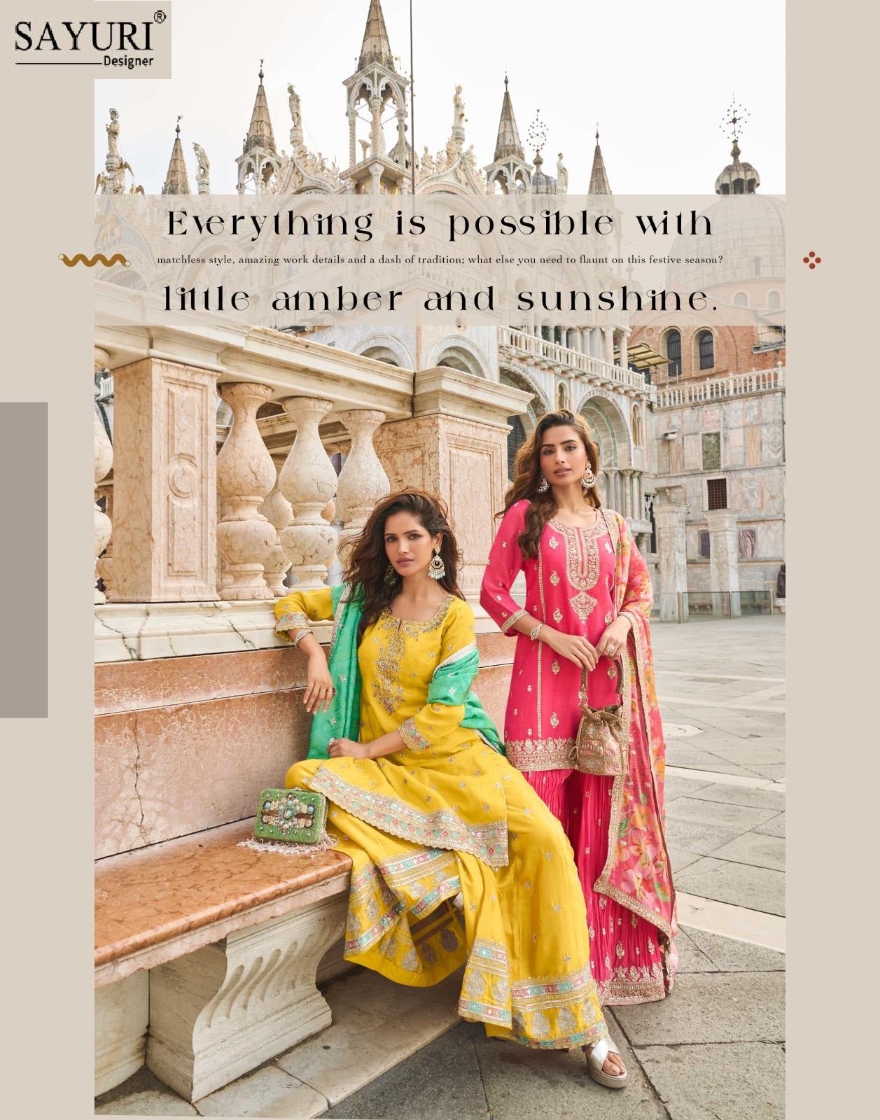 Taj Sayuri Readymade Suits Wholesaler Gujarat