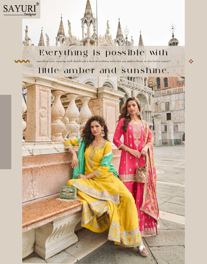 Taj Sayuri Readymade Suits Wholesaler Gujarat