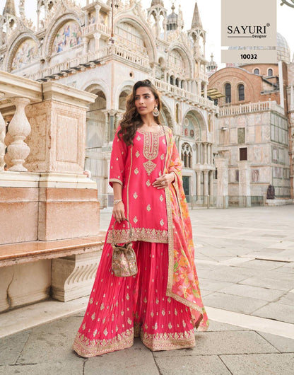 Taj Sayuri Readymade Suits Wholesaler Gujarat