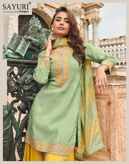 Taj Sayuri Readymade Suits Wholesaler Gujarat