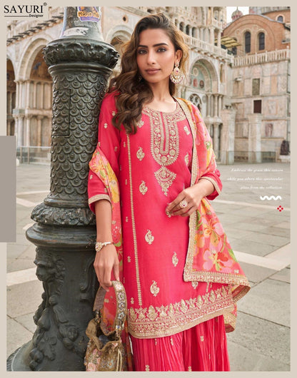 Taj Sayuri Readymade Suits Wholesaler Gujarat
