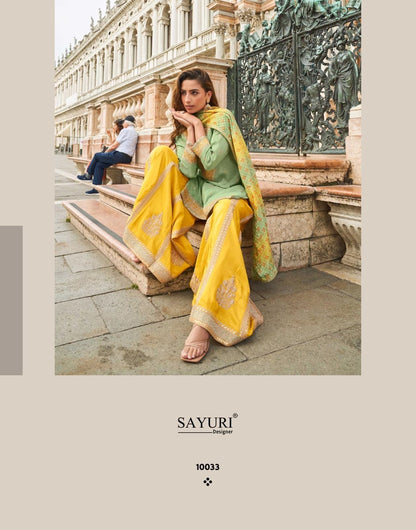 Taj Sayuri Readymade Suits Wholesaler Gujarat