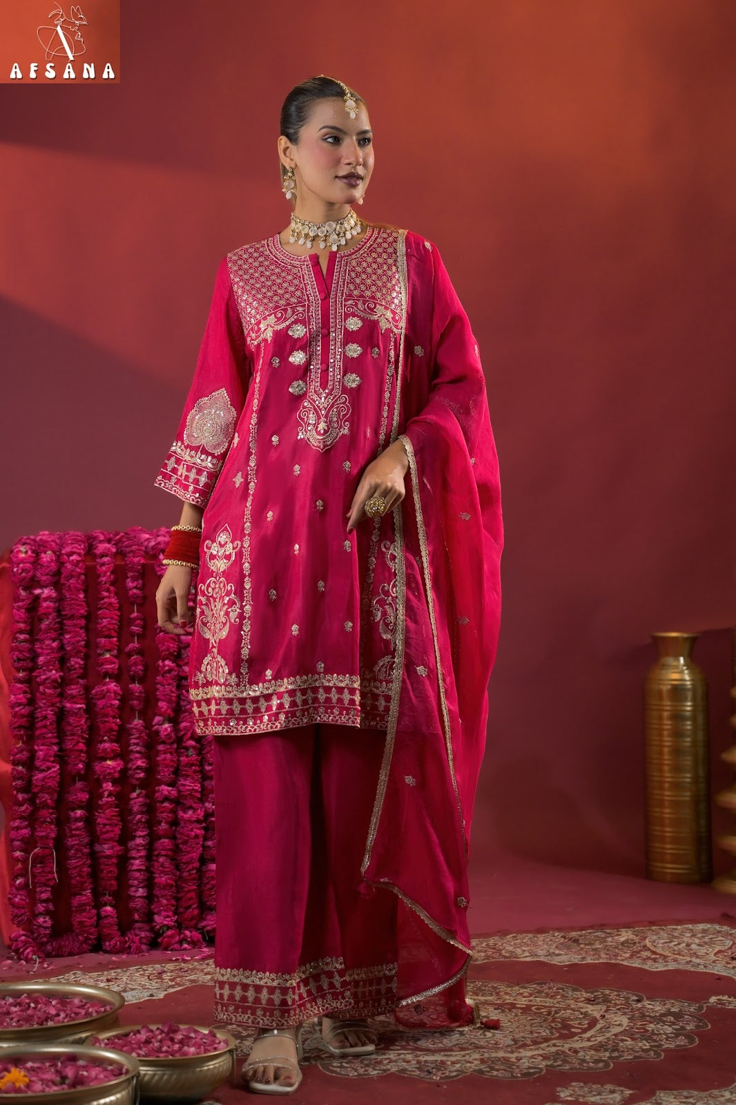 Tajposh Afsana Russian Readymade Pant Style Suits Supplier Gujarat