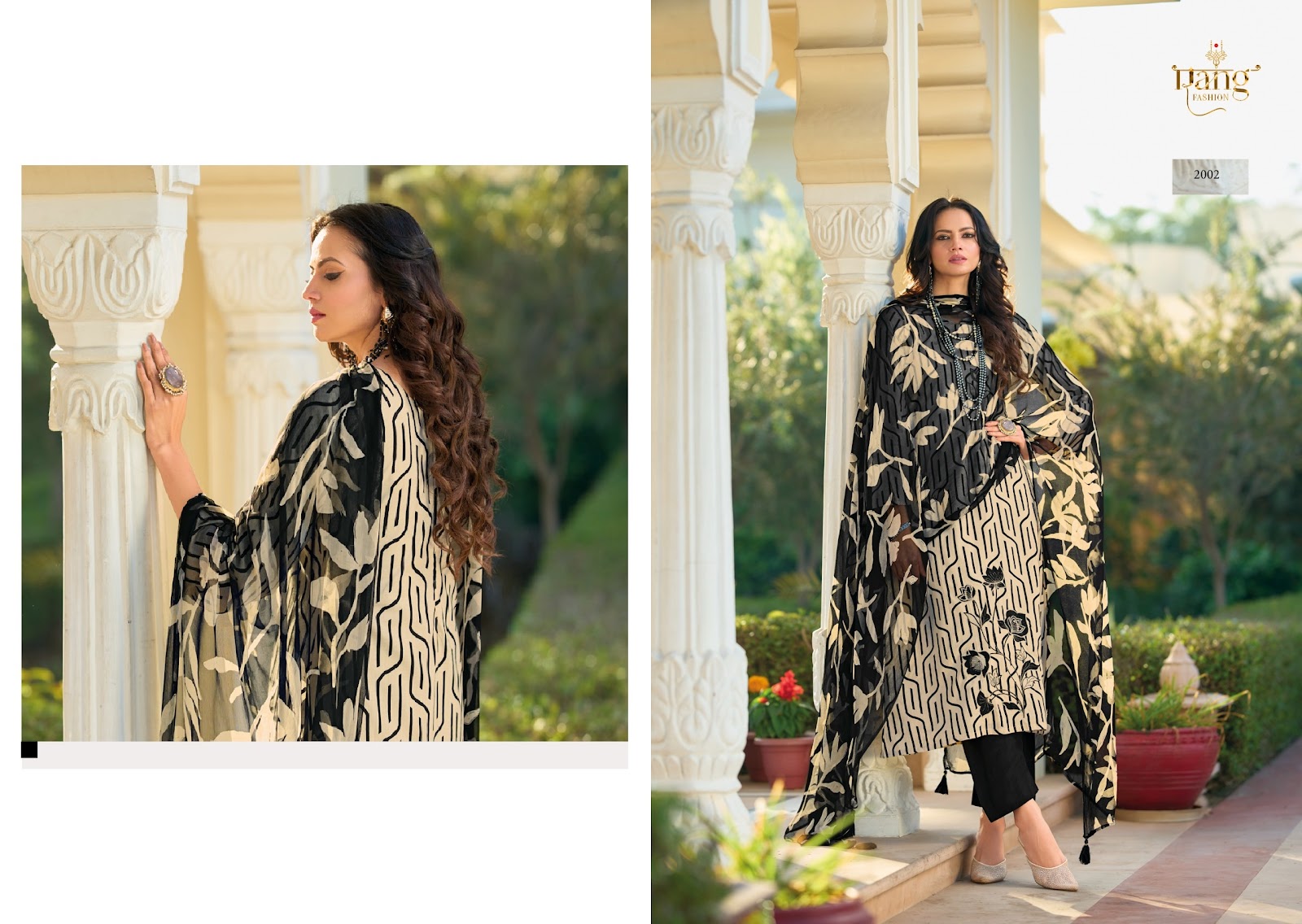 Taksh Rang Fashion Swiss Lawn Pant Style Suits Exporter Gujarat