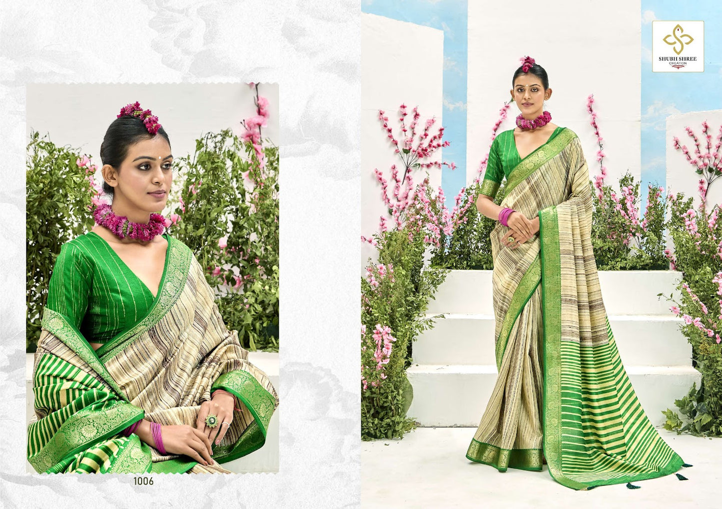 Takshika Shubh Shree Jacquard Sarees Supplier India