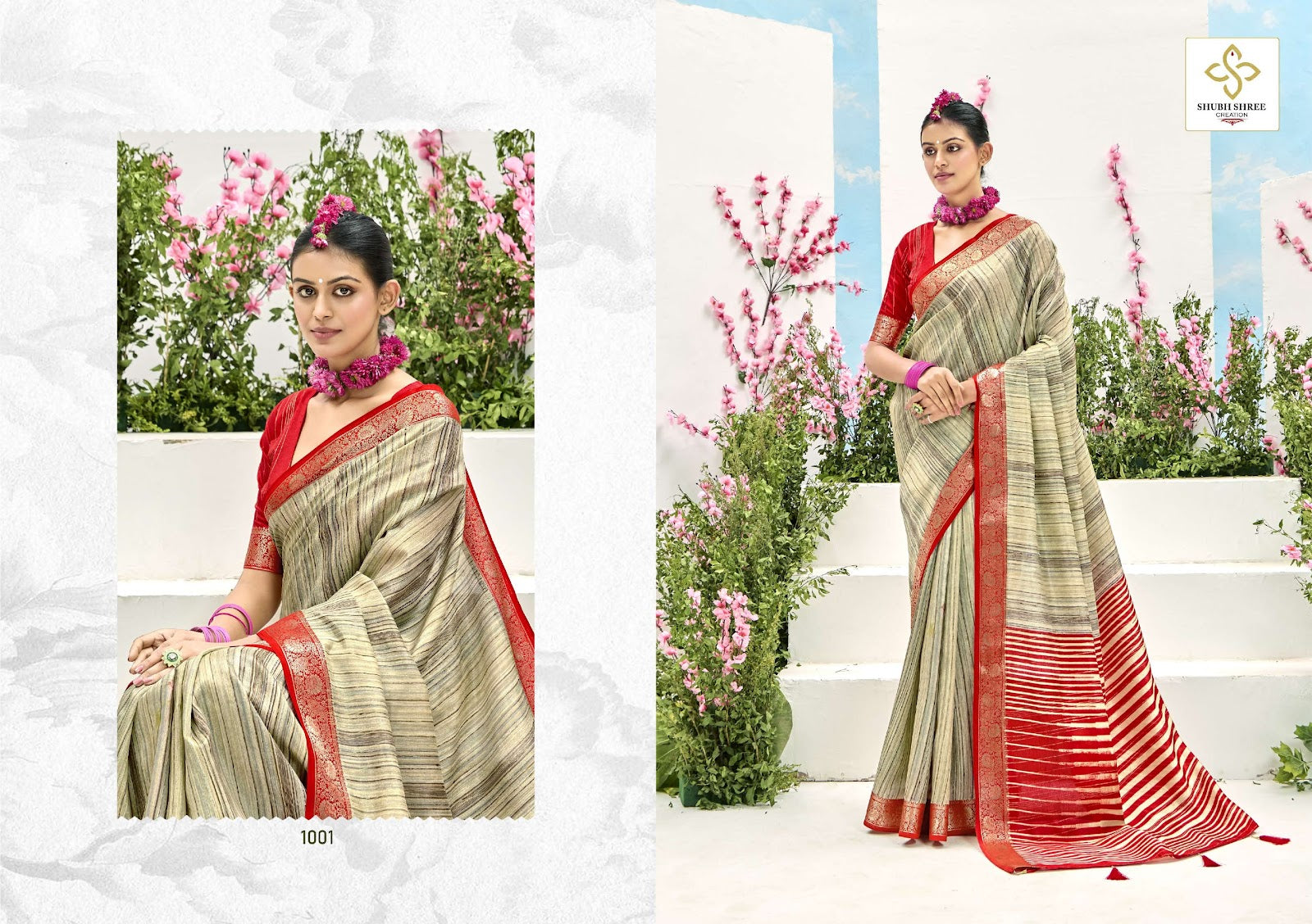 Takshika Shubh Shree Jacquard Sarees Supplier India