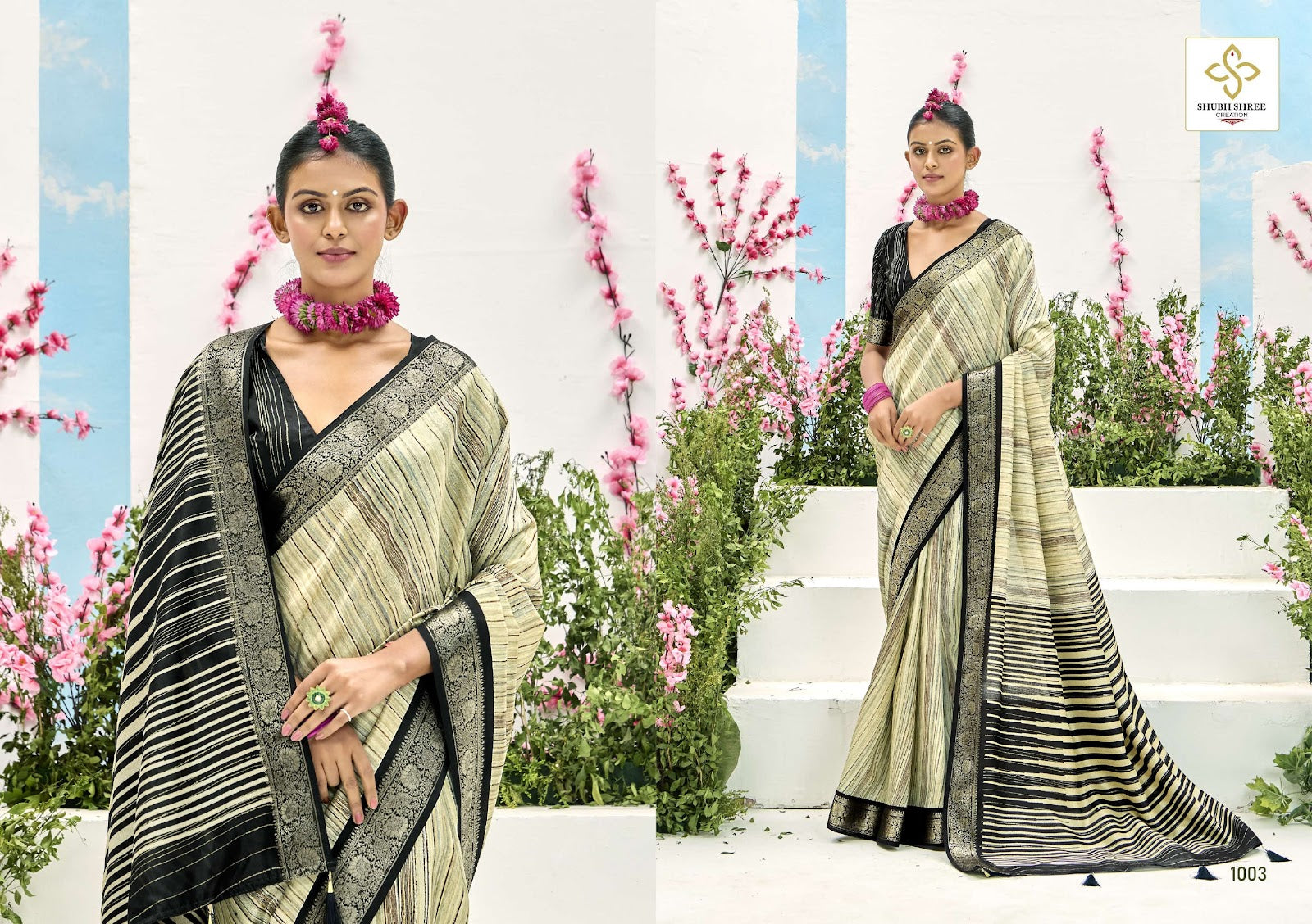 Takshika Shubh Shree Jacquard Sarees Supplier India