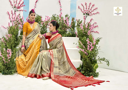 Takshika Shubh Shree Jacquard Sarees Supplier India