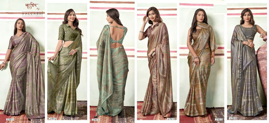 Takshita Vallabhi Prints Georgette Sarees Exporter Gujarat
