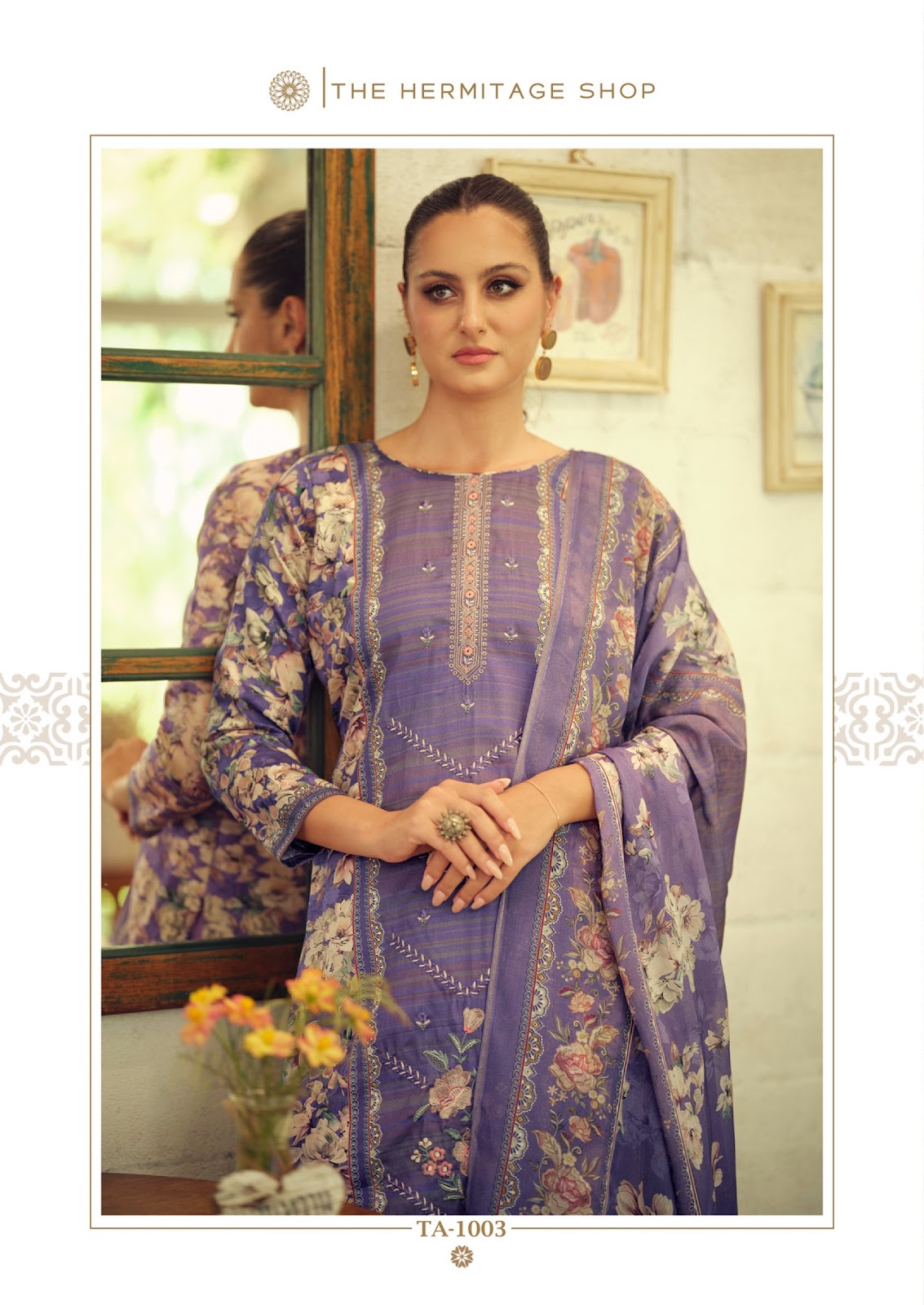 Takth The Hermitage Shop Cotton Satin Karachi Salwar Suits Manufacturer