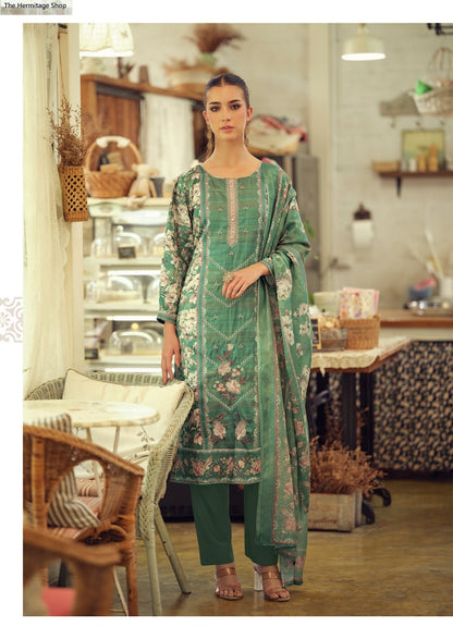 Takth The Hermitage Shop Cotton Satin Karachi Salwar Suits Manufacturer
