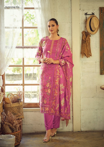 Takth The Hermitage Shop Cotton Satin Karachi Salwar Suits Manufacturer