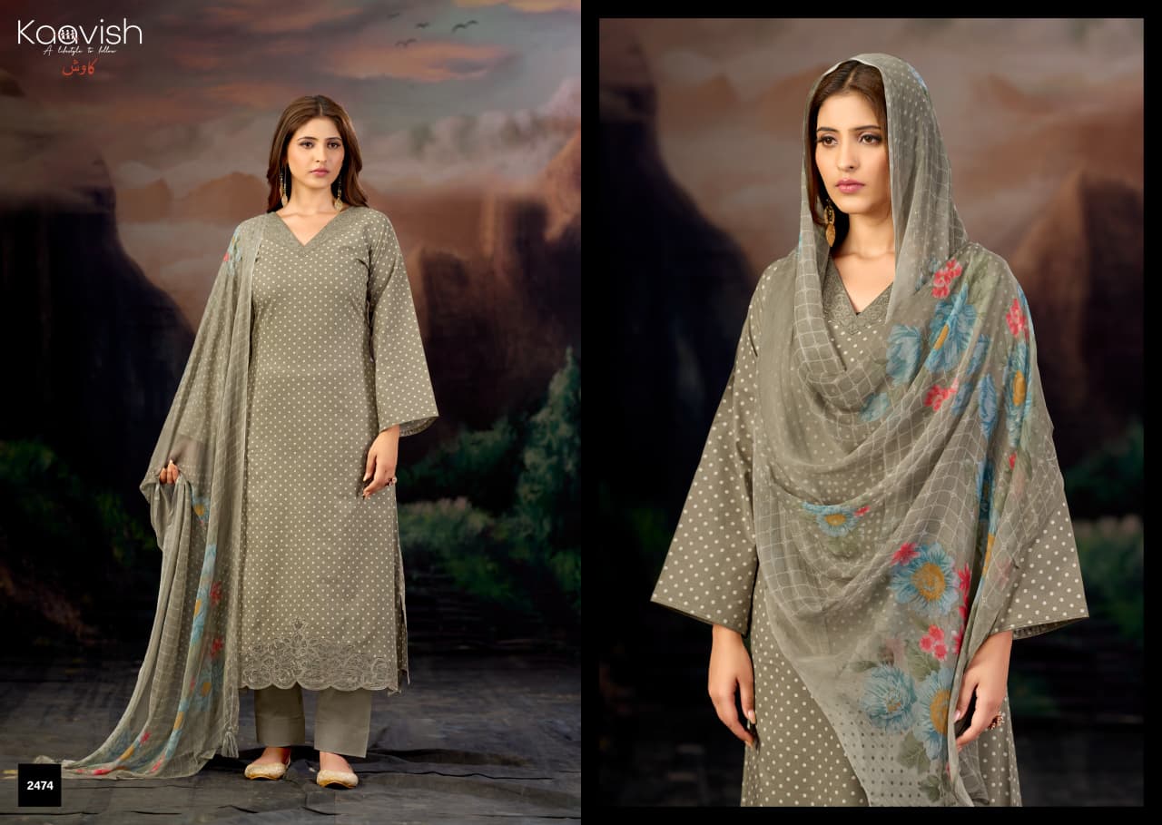 Talab Kaavish Lawn Cotton Pant Style Suits Manufacturer Ahmedabad