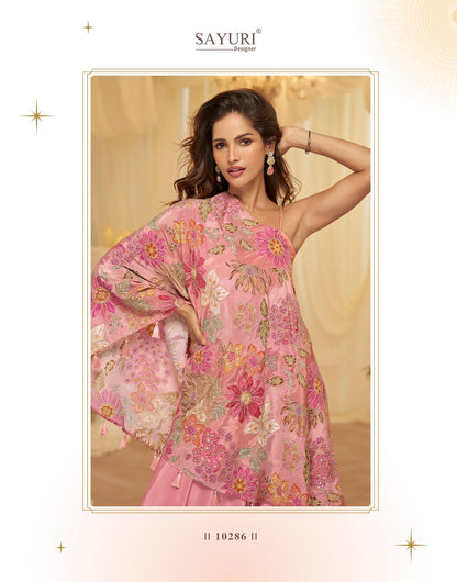 Tamanna Sayuri Viscose Indo Western Pair Supplier