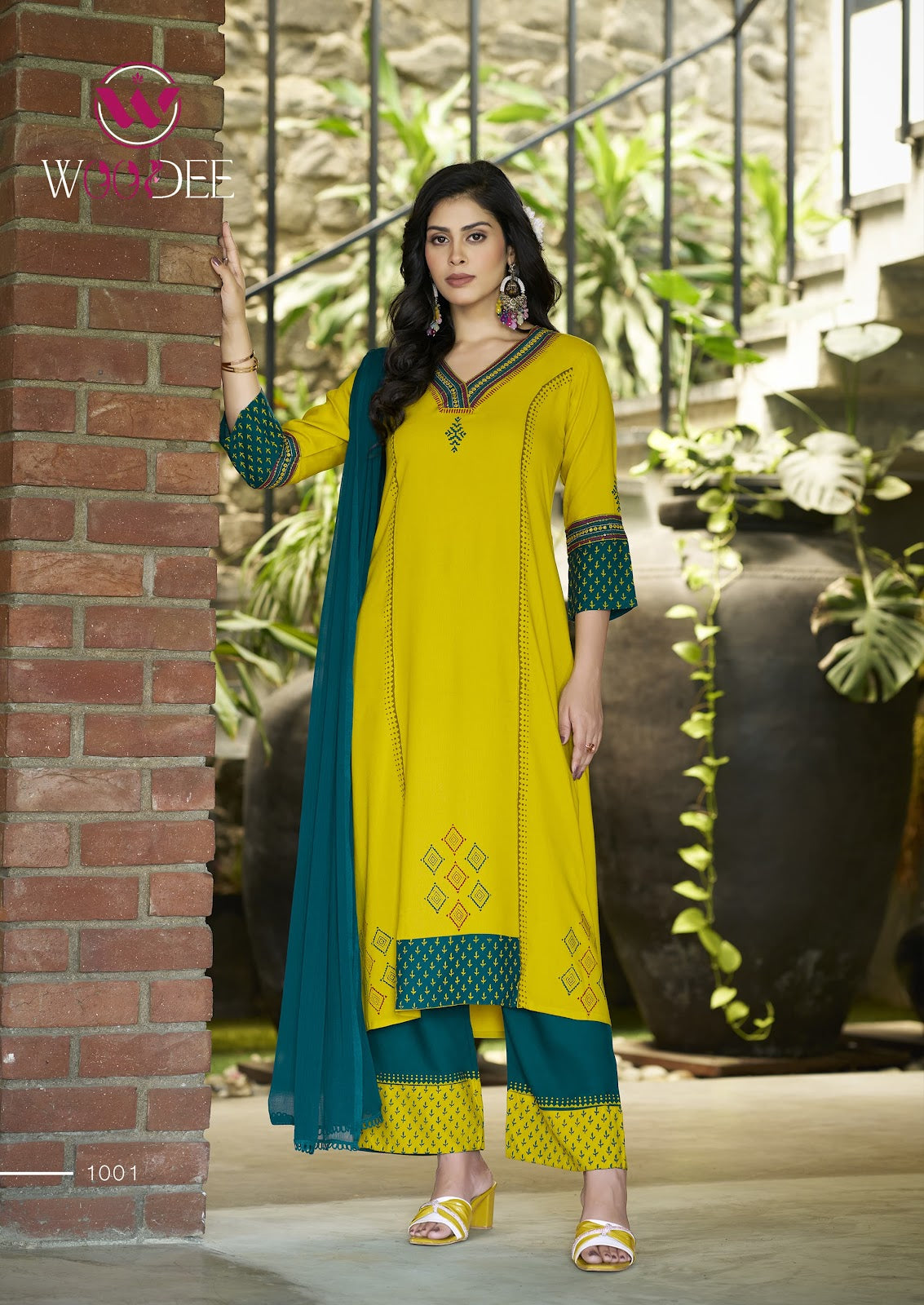 Tamanna Woodee Premium Rayon Readymade Pant Style Suits Wholesale Price