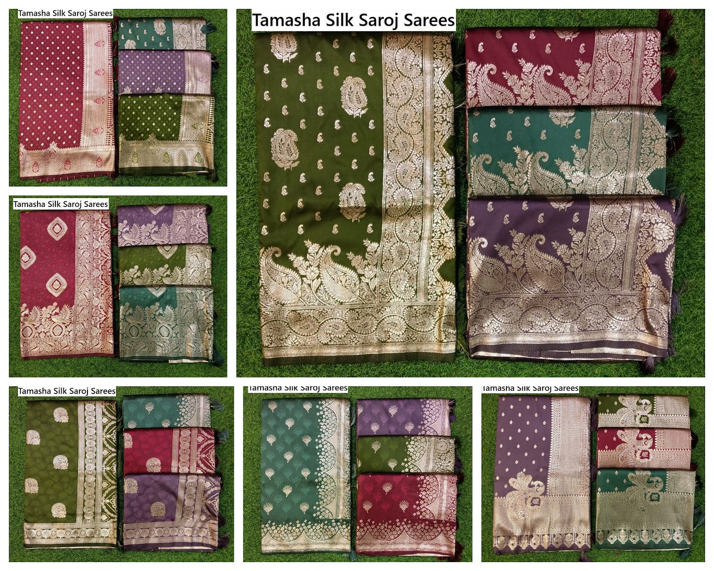 Tamasha Silk Saroj Sarees Wholesale