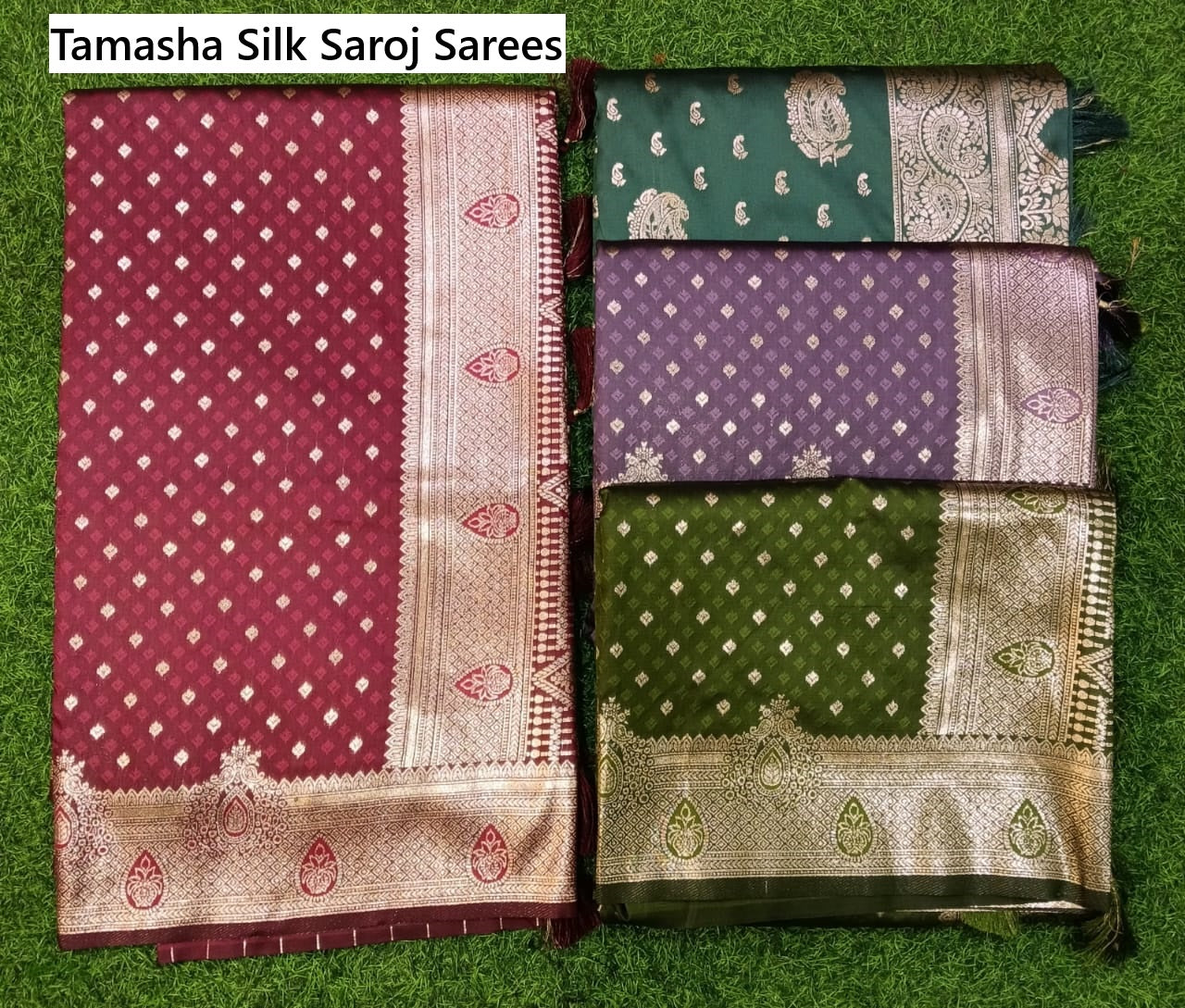 Tamasha Silk Saroj Sarees Wholesale