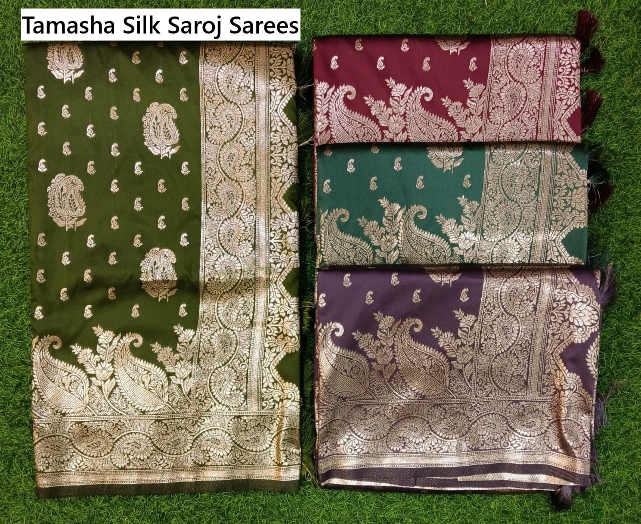 Tamasha Silk Saroj Sarees Wholesale