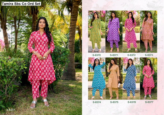 Tamira Sbs Cotton Co Ord Set Exporter Gujarat