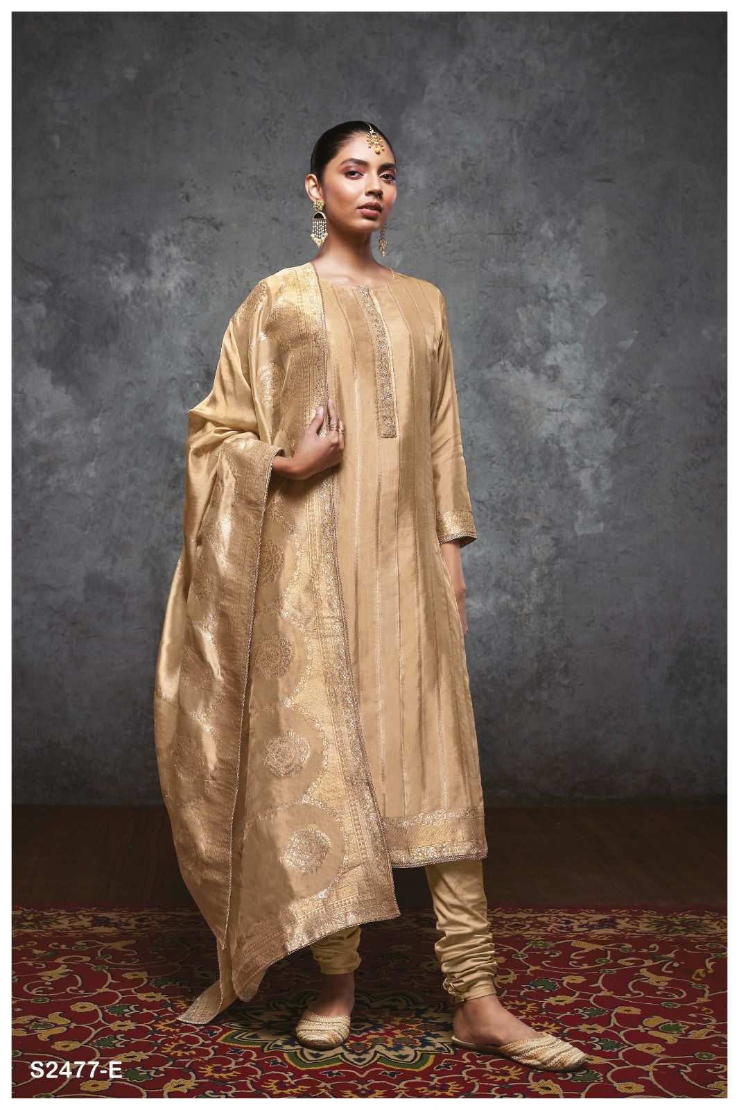 Tamyra 2477 Ganga Organic Plazzo Style Suits Manufacturer India