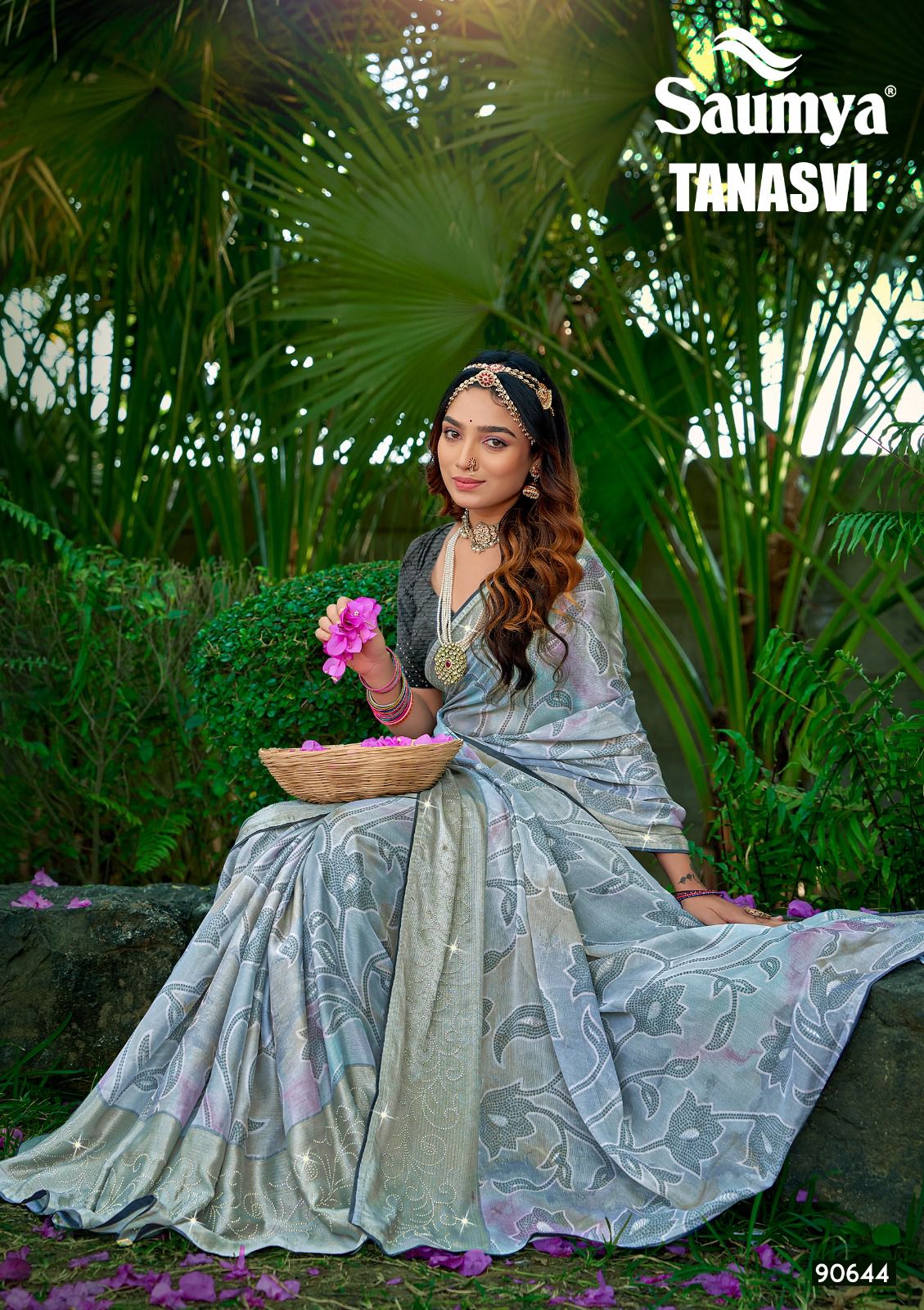 Tanasvi Saumya Chiffon Sarees Supplier