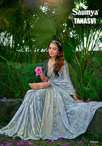 Tanasvi Saumya Chiffon Sarees Supplier