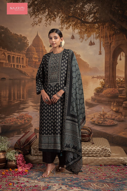 Tanaya Naariti Silk Pant Style Suits Manufacturer Ahmedabad