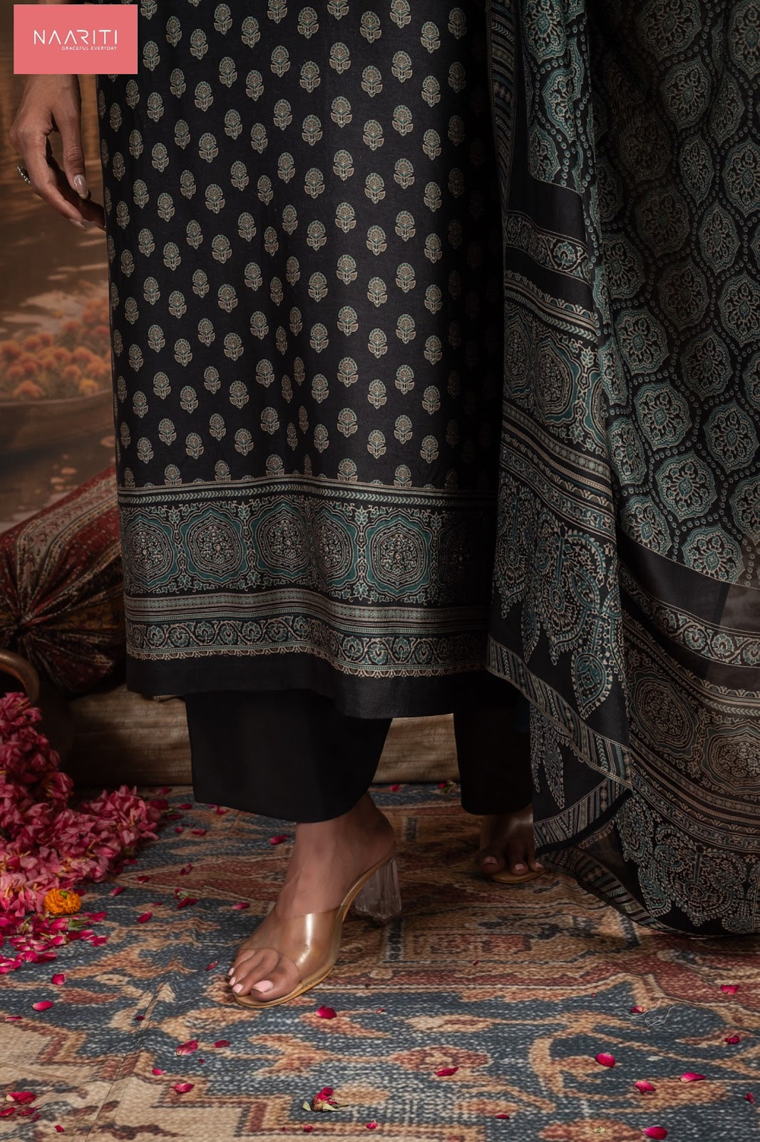 Tanaya Naariti Silk Pant Style Suits Manufacturer Ahmedabad