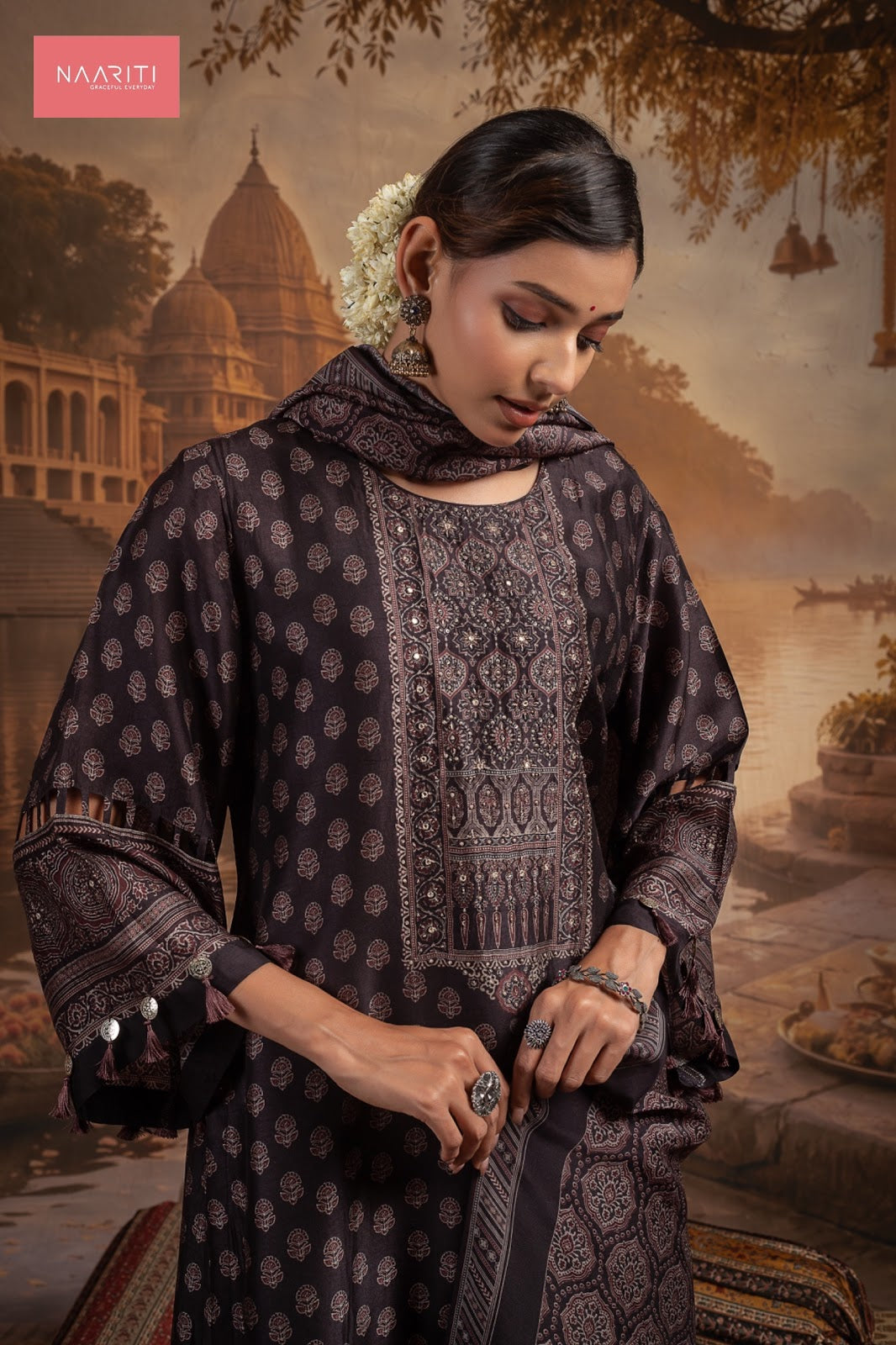 Tanaya Naariti Silk Pant Style Suits Manufacturer Ahmedabad