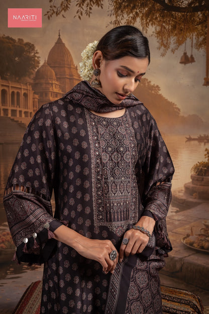 Tanaya Naariti Silk Pant Style Suits Manufacturer Ahmedabad