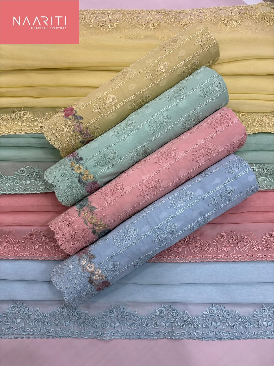 Taneen 2 Naariti Cotton Pant Style Suits Wholesale Rate