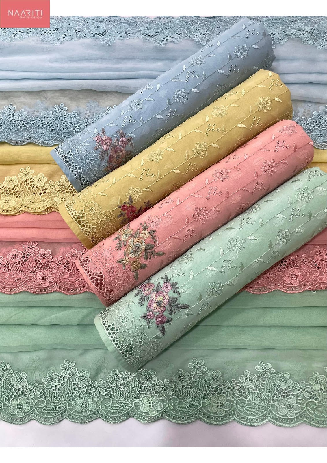 Taneen 4 Naariti Cotton Pant Style Suits Exporter India