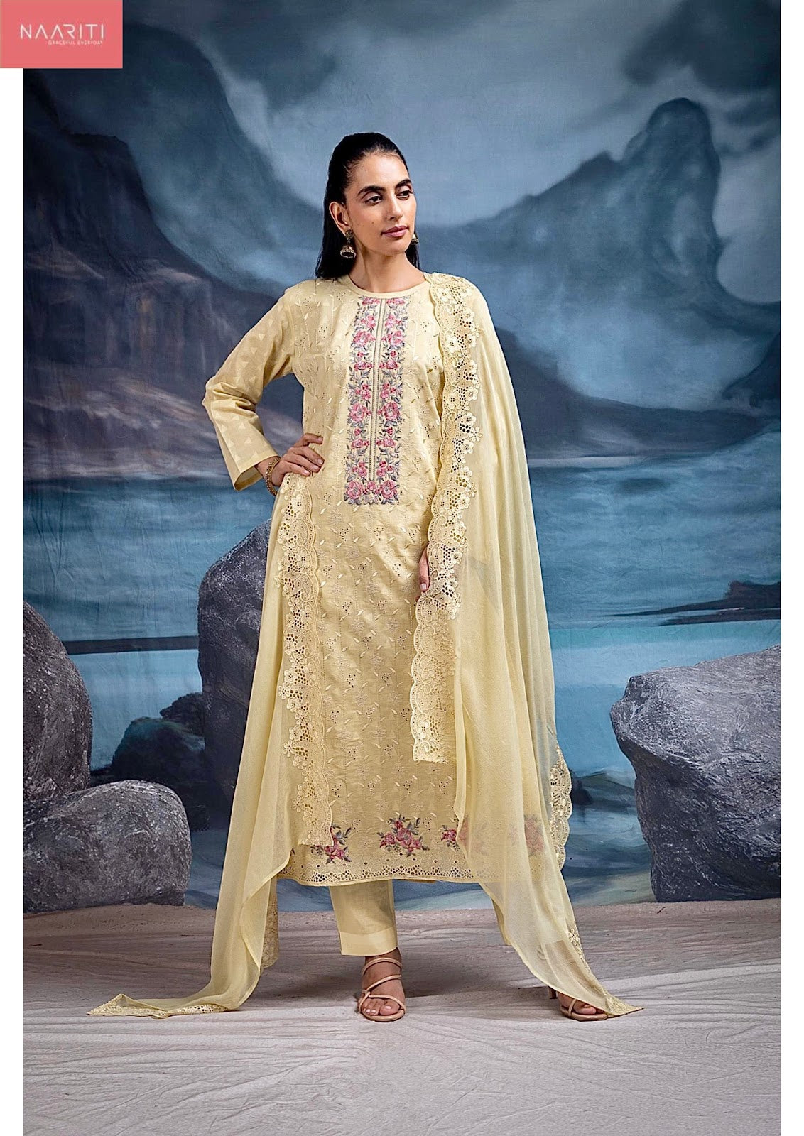 Taneen 4 Naariti Cotton Pant Style Suits Exporter India
