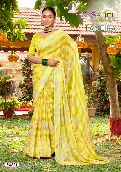 Taneira Saumya Moss Sarees Exporter