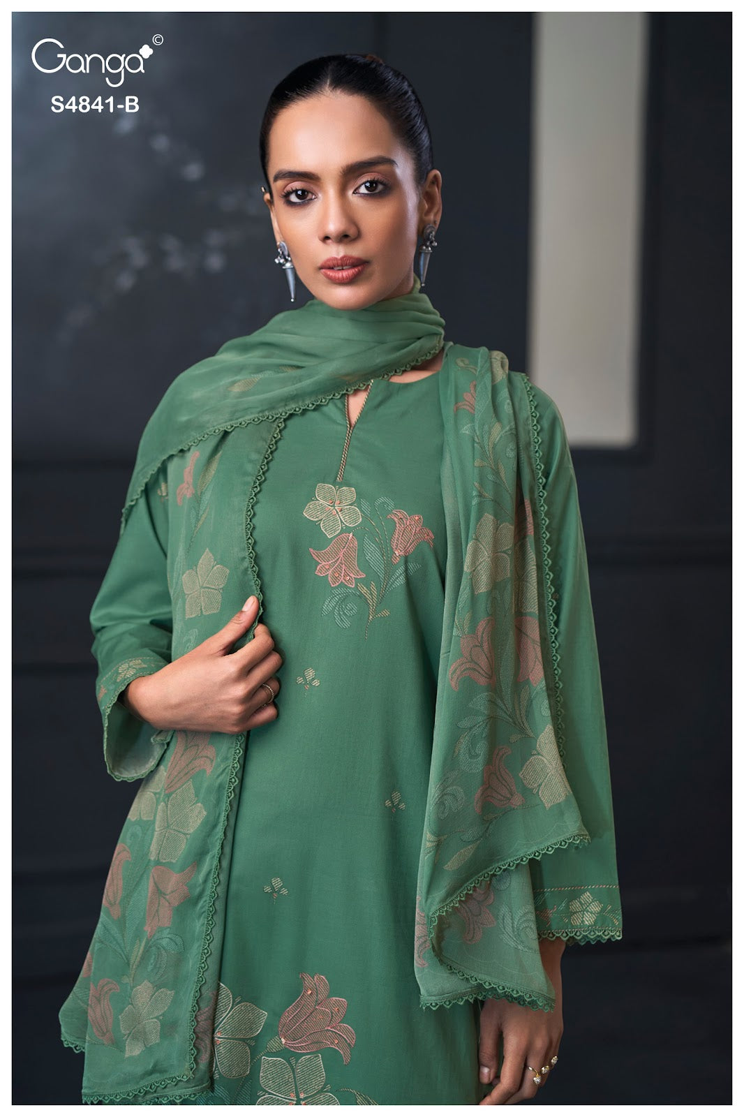 Taniri S4841 Ganga Cotton Pant Style Suits Supplier