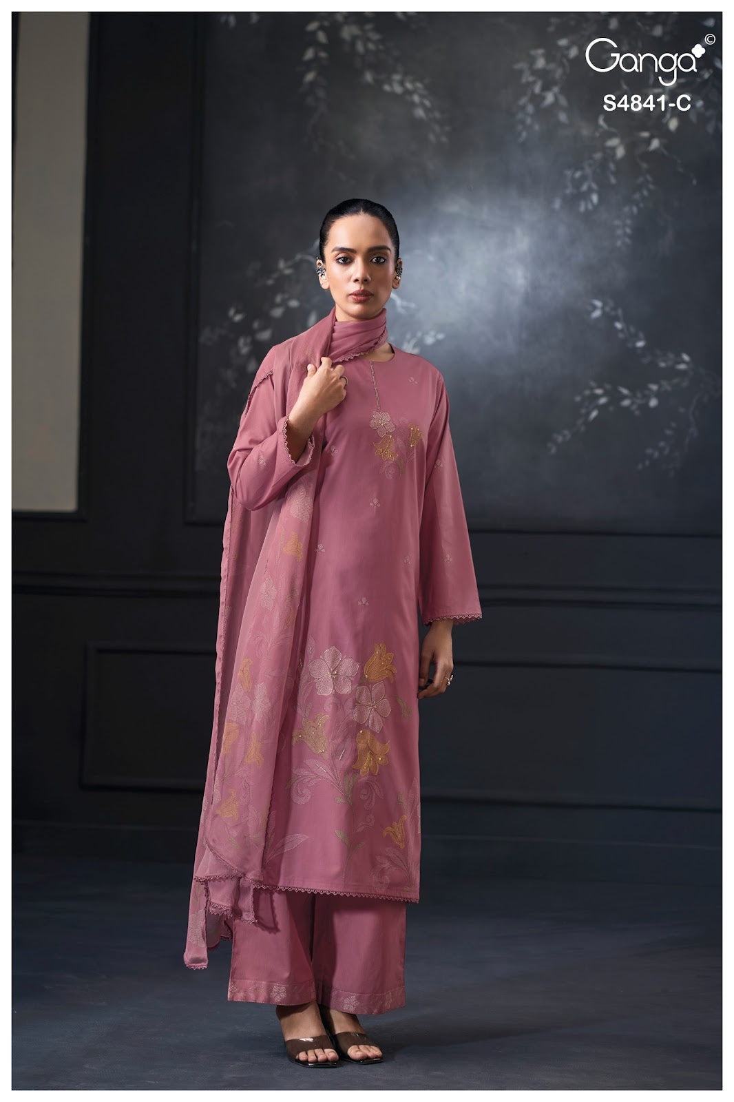 Taniri S4841 Ganga Cotton Pant Style Suits Supplier