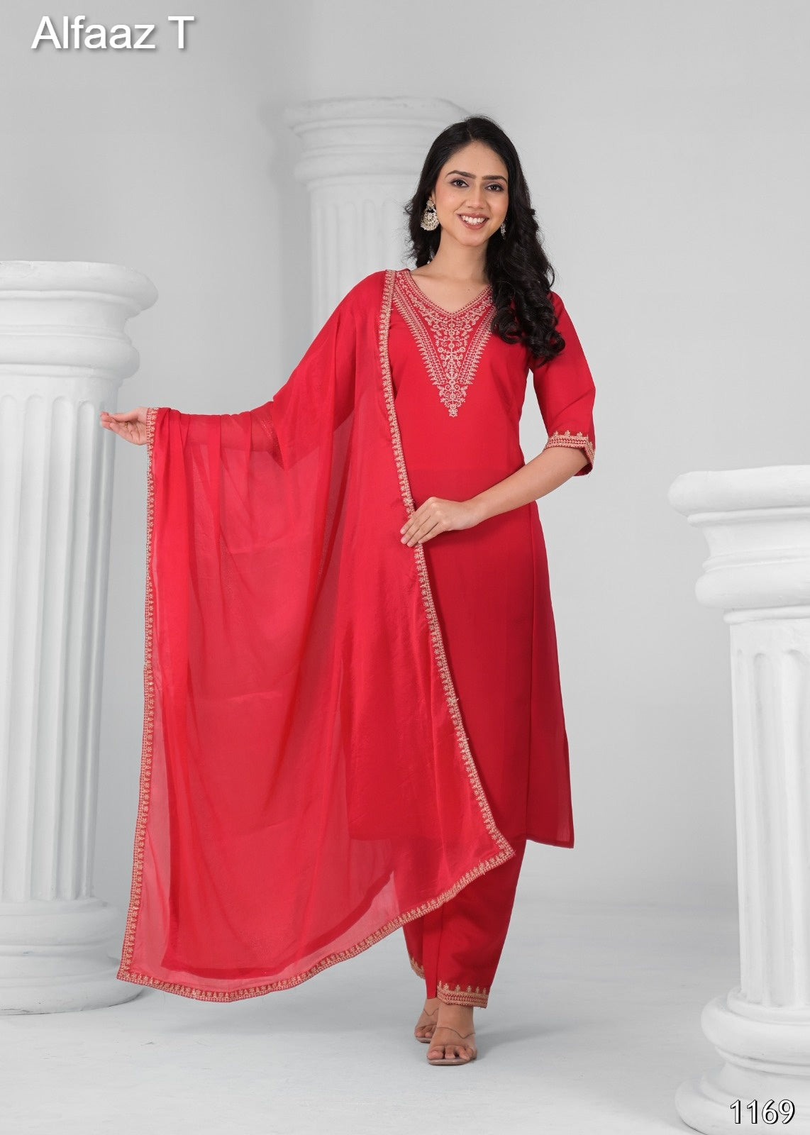 Tanisha Vol 23 Alfaaz T Readymade Pant Style Suits Wholesale