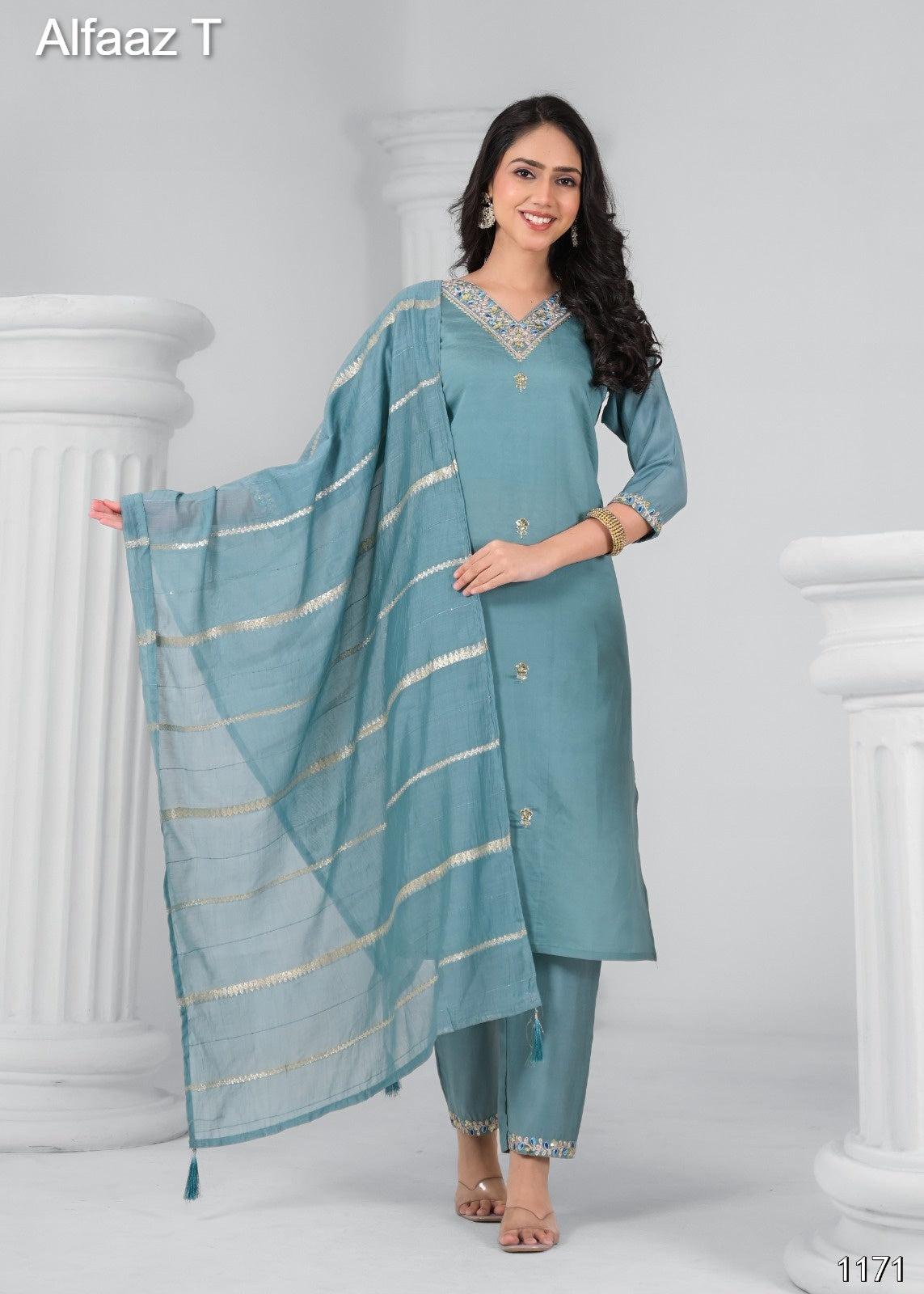 Tanisha Vol 23 Alfaaz T Readymade Pant Style Suits Wholesale