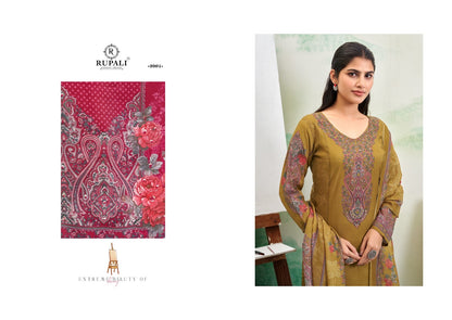 Tanisha Rupali Viscose Muslin Pant Style Suits Wholesale Price