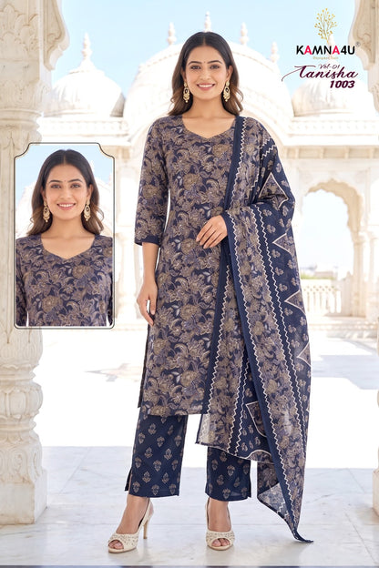 Tanisha Vol 1 Kamna4U Indo Readymade Pant Style Suits Manufacturer